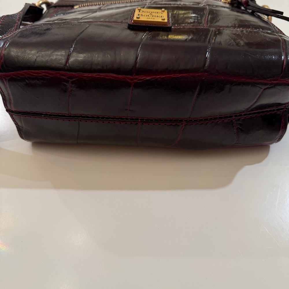Dooney & Bourke Dark Burgundy Crossbody Bag - Picture 10 of 12